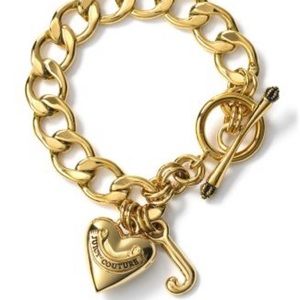 Vintage Y2K Juicy Couture Starter Charm Bracelet